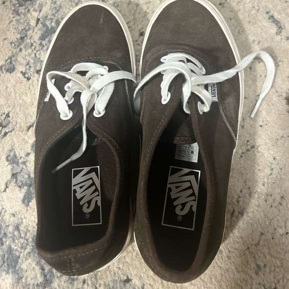 Brown suede Vans - Picture 7 of 10